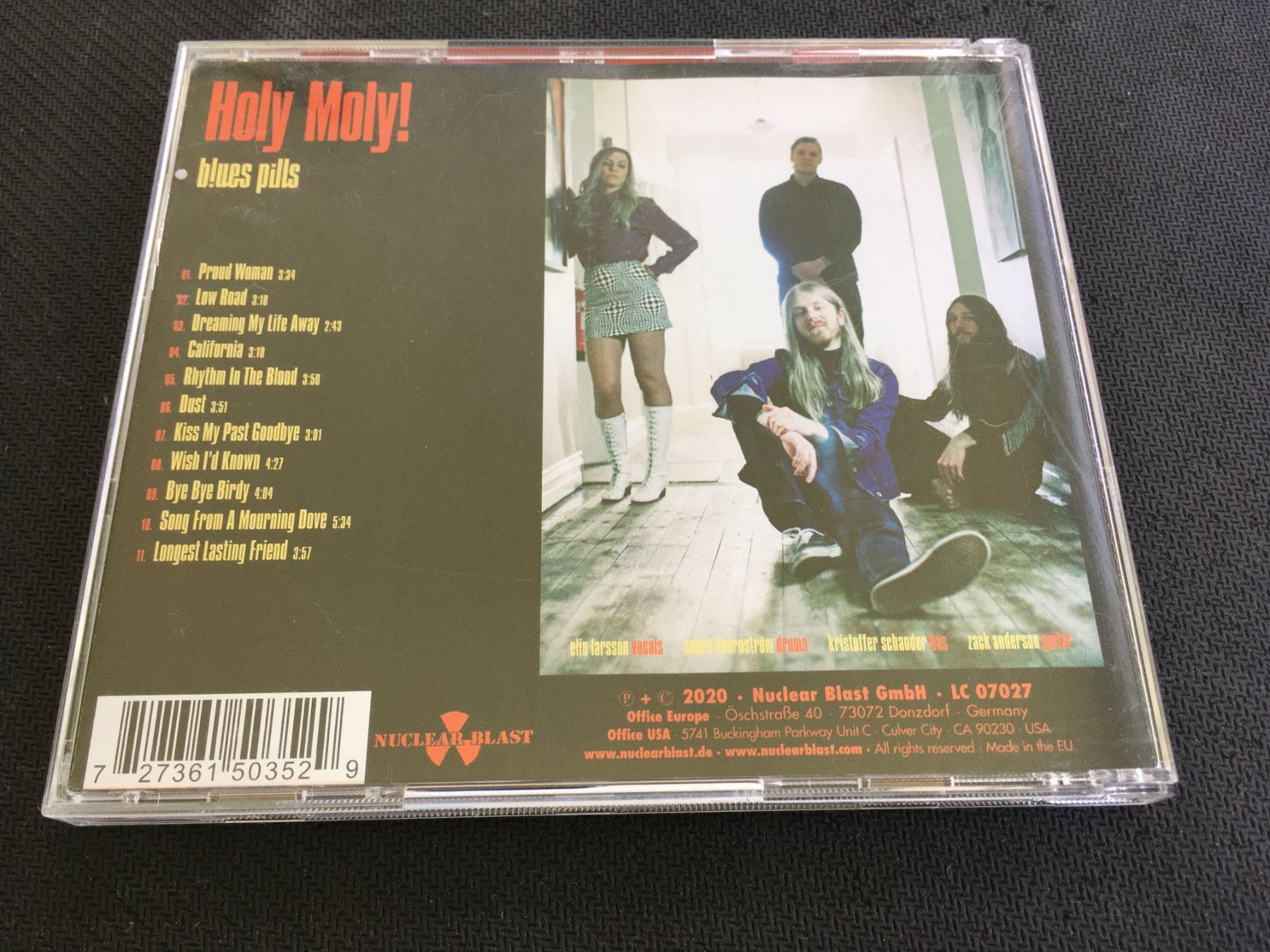 CDs: Blues Pills - Holy Moly! -CD- – D'occasion à St.Gallen par MedienJoe 2