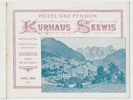 Prospekt Hotel und Pension KURHAUS SEEWIS