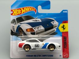 Hot Wheels Ferrari 365 GTB4 Competizione 1:64 Neu OVP