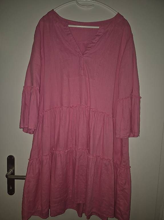 Vestiti: Leinenkleid Pink Gr. XL – Nuovo (secondo la descrizione) da Anglikon venduto da wba8008