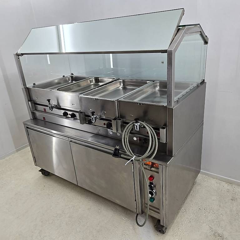 Elettrodomestici da cucina: Wärmebuffet Beer 4x GN 1/1 – Usato da Wolhusen venduto da Gastrorampe 5