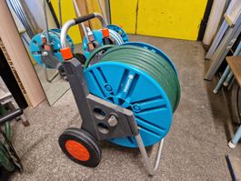 Gardena Schlauchwagen Gartenschlauch 50 Meter neuwertig