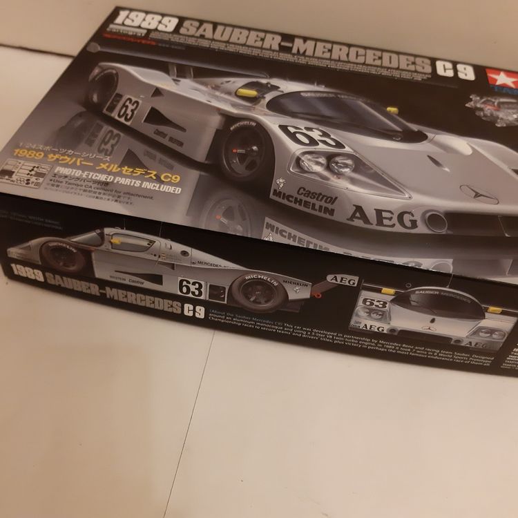 Tamiya 1/24 Sauber-Mercedes C9 – Maquette Sous Blister, Japon, ITEM 24091