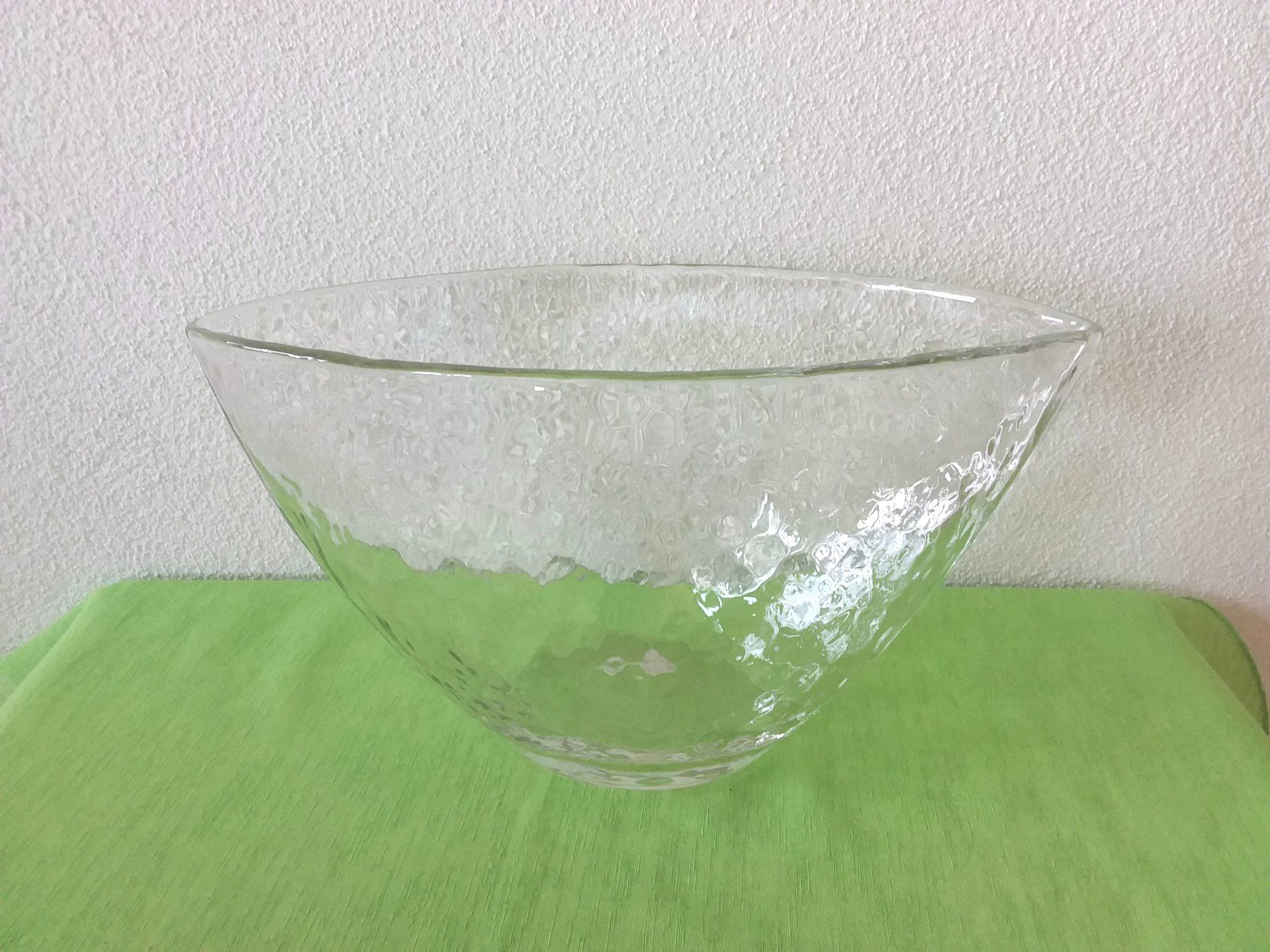 Glasi Hergiswil Vasi & Recipienti: GLASI HERGISWIL Grosse Vase "Schiffchen" – Usato da Uitikon Waldegg venduto da Risibisi7