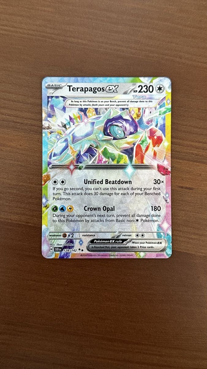 Pokémon Carte collezionabili: Terapagos Ex – Usato da Zollikofen venduto da Pasfah