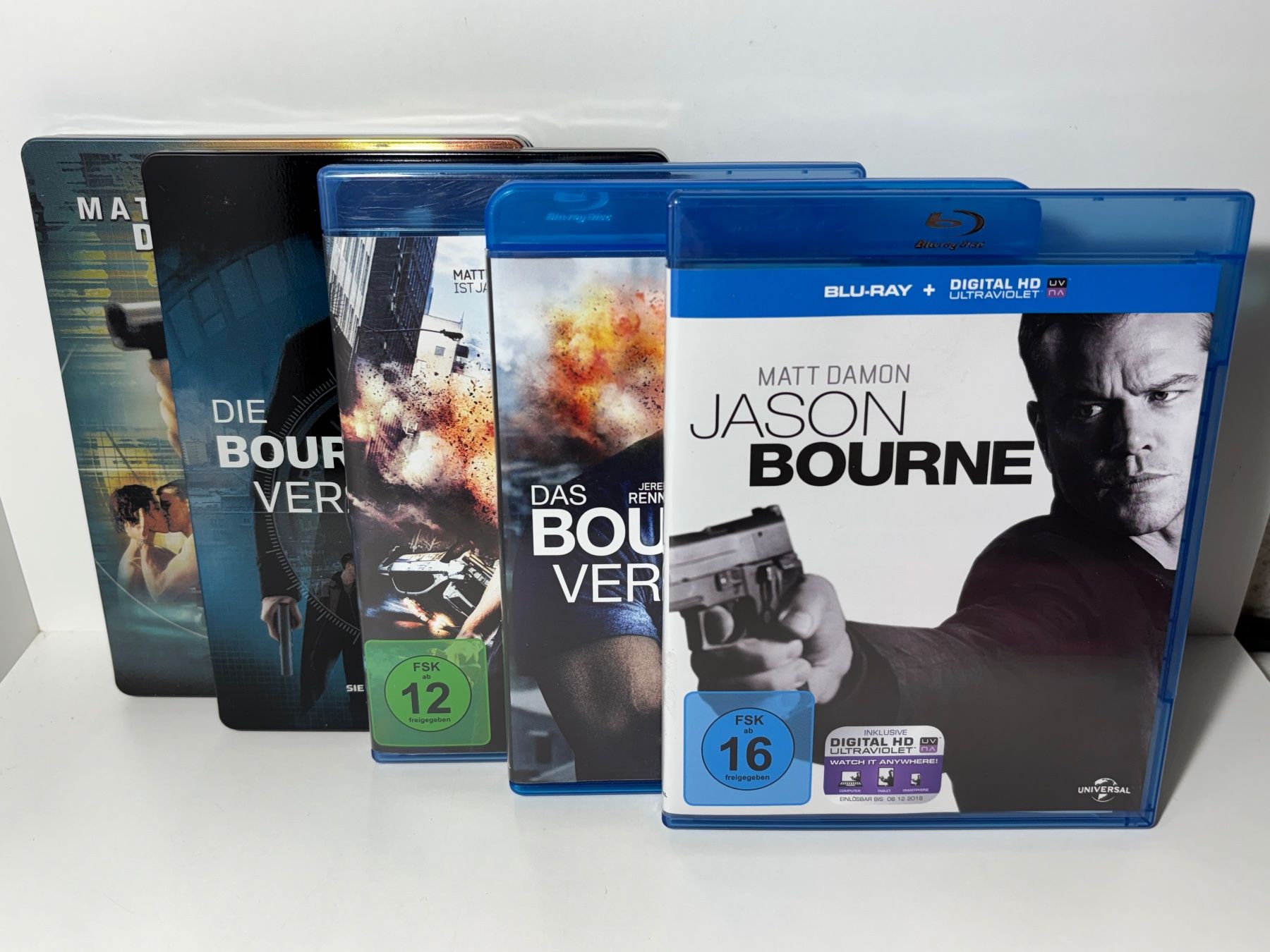 Tutti i DVDs: Bourne Collection 1-5 Blu Ray – Usato da Wilderswil venduto da Mr.Fury