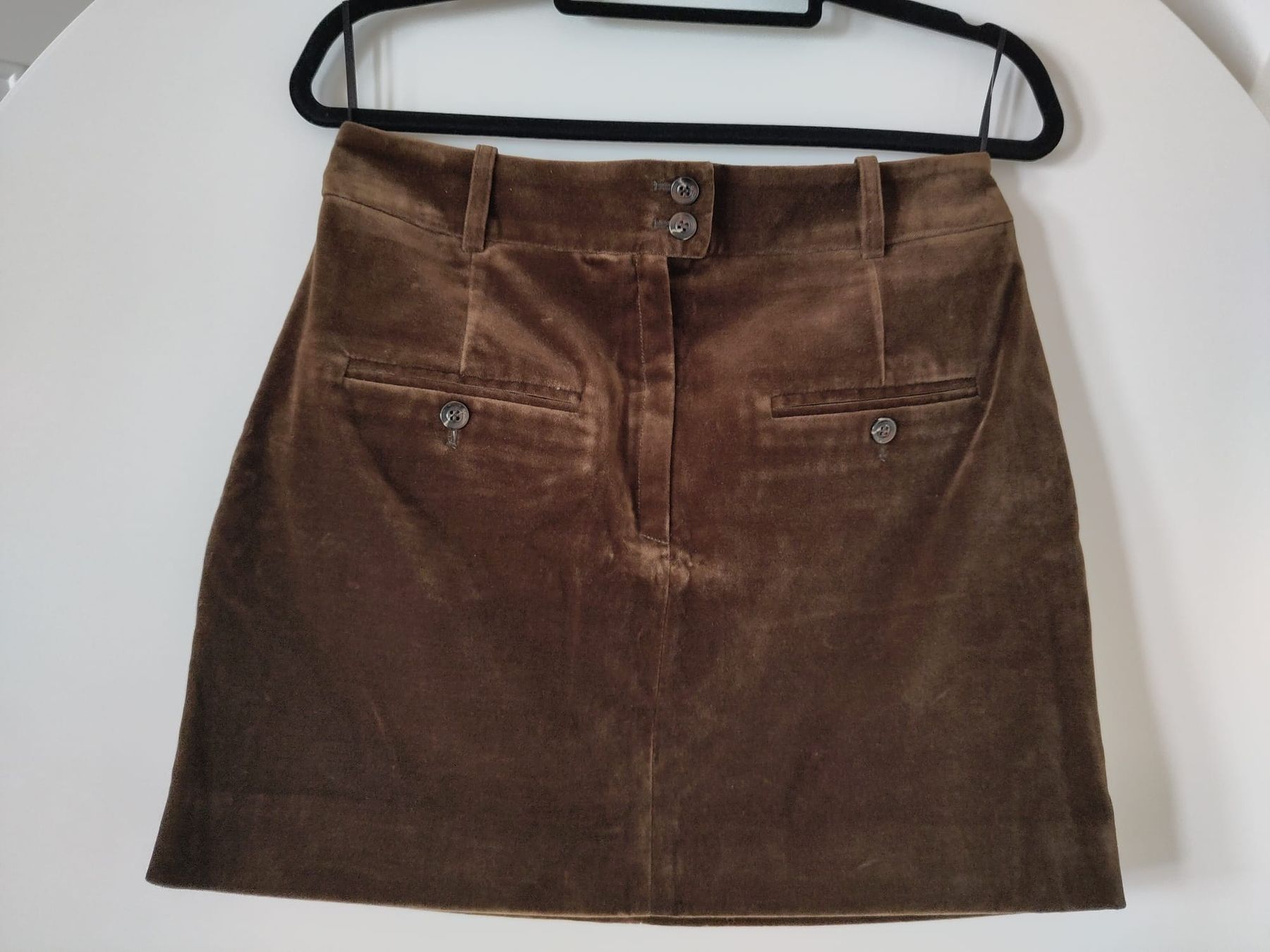 Soeur Gonne: Jupe Soeur marron en velours – Usato da Lausanne venduto da HelenaK 1