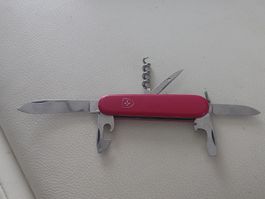 Taschenmesser Spartan Victorinox Offizier Suisse rot gebrau