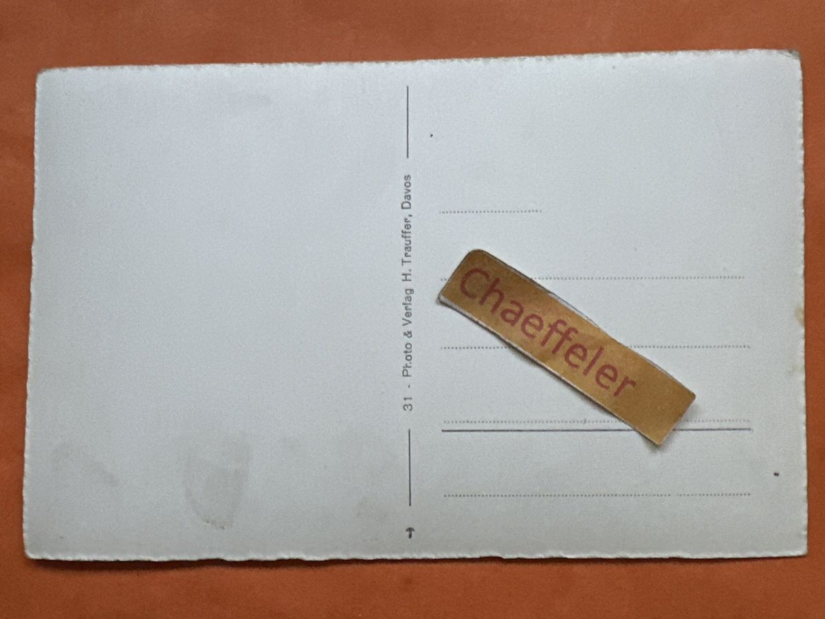 Cartes postales: Sanatorium Schatzalp Davos – D'occasion à Zürich par Chaeffeler 1