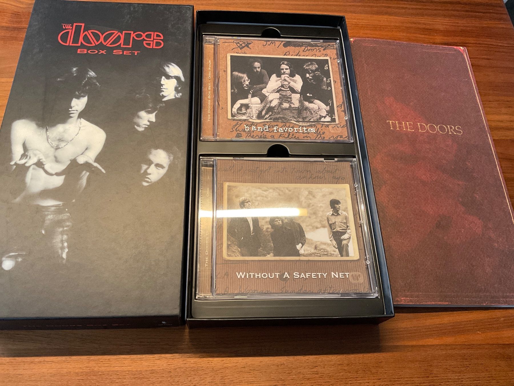 The Doors 4 CD long box set 1997 Electra label 60 pages book (Neu ...