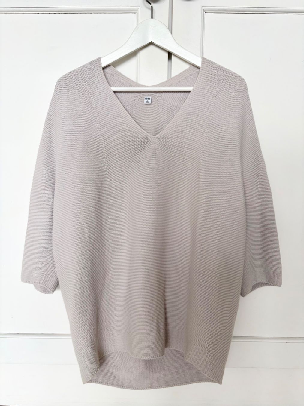 Uniqlo Maglioni & Felpe: Pull femme Uniqlo gris 100% coton - Taille L – Usato da Geneve venduto da Margot_22