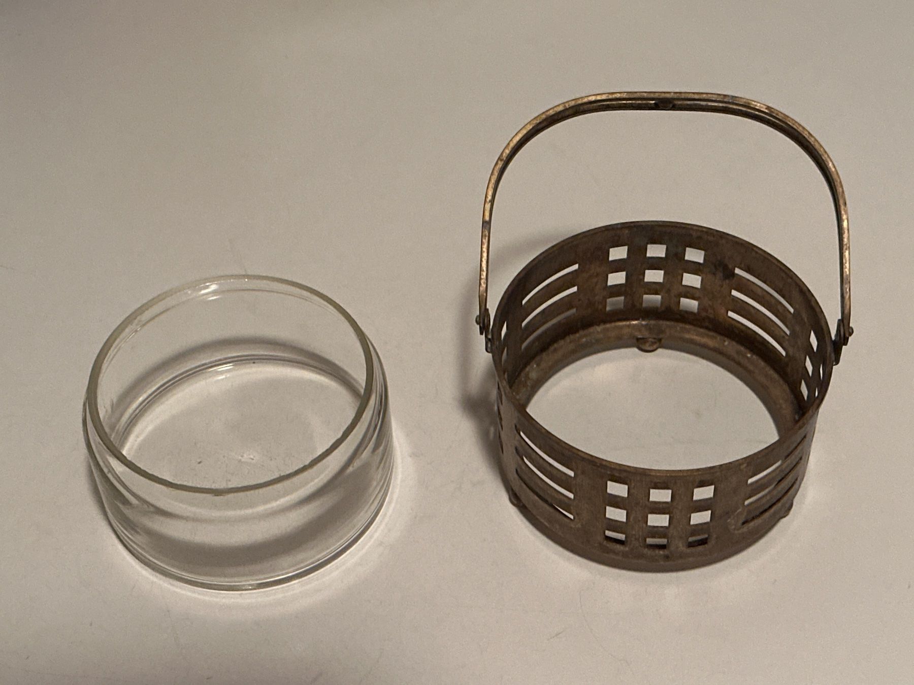 Töpfe: Behält mit Messing-Kupfer und Glas – Gebraucht aus Zürich von Chaeffeler 2