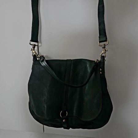 wunderschöne grüne Ledertasche von Campomaggi