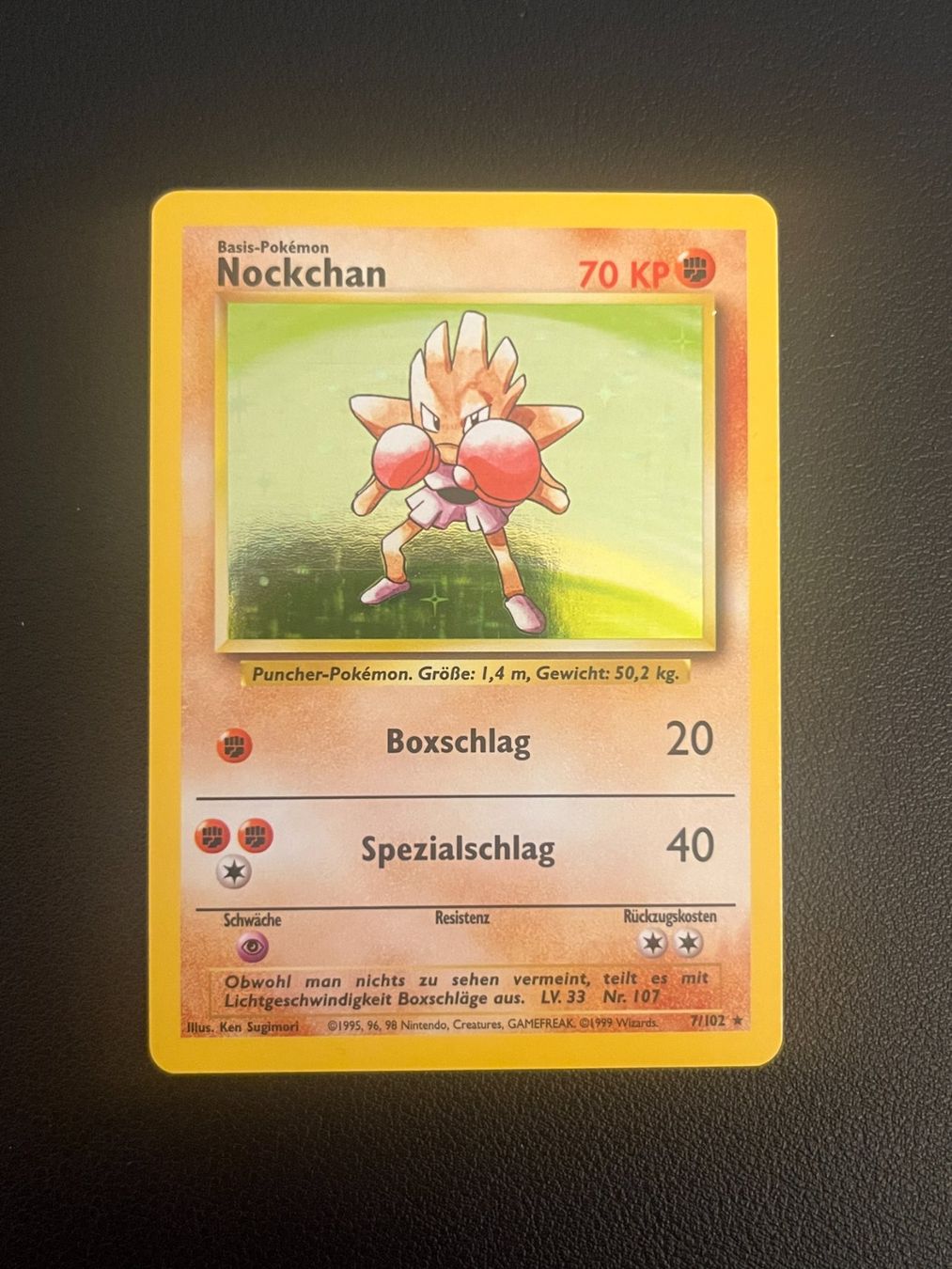 Pokémon Carte collezionabili: Pokemon Nockchan Holo – Usato da Zollikerberg venduto da Guido175