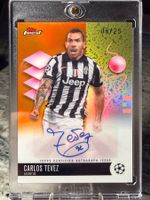 Carlos Tevez Juventus Topps /25