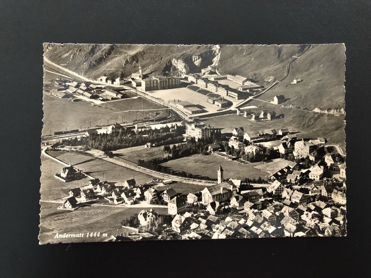 Ansichtskarten: Ansichtskarte Andermatt – Gebraucht aus Näfels von fritzjk