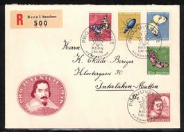 Pro Juventute 1956 FDC