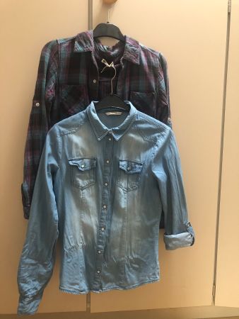 Damenhemden 2 Stk., Gr. 36 1x Billabong