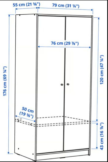 Armadi: Closet (IKEA Kleppstad) – Usato da Zürich venduto da sab_6br8 2