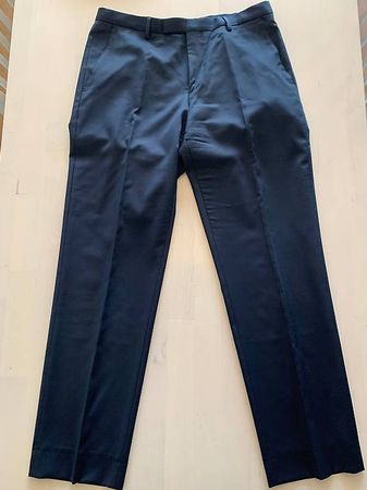 HUGO BOSS Lenon Anzugshose  Regular Fit  Grösse 48  Navy