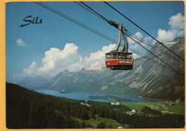 SILS-MARIA und SILS-BASELGIA Luftseilbahn Furtschellas