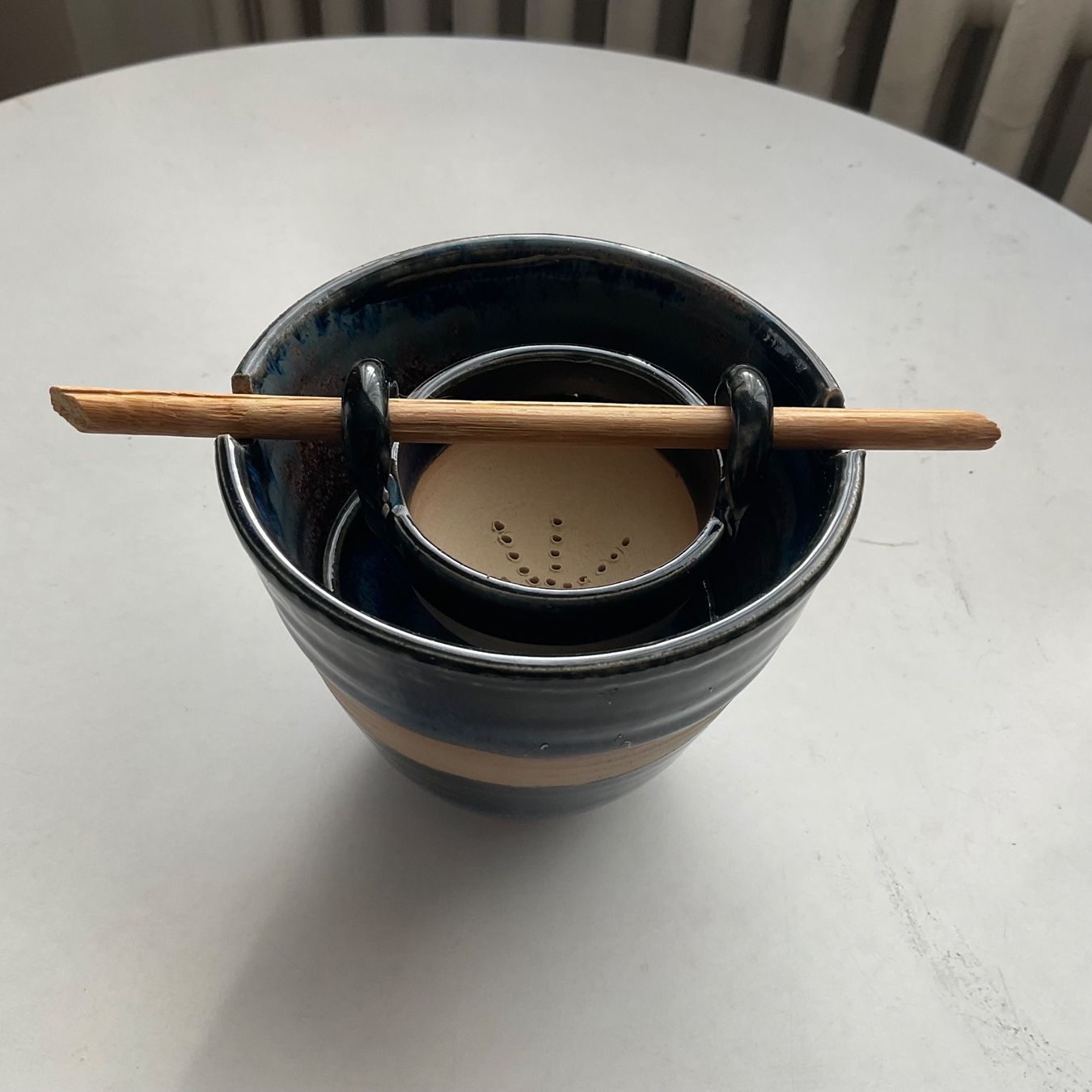 Ciotole: Teeschale Steingut Handgetöpfert VERSAND 10.- – Usato da Aarau venduto da Ikebana03