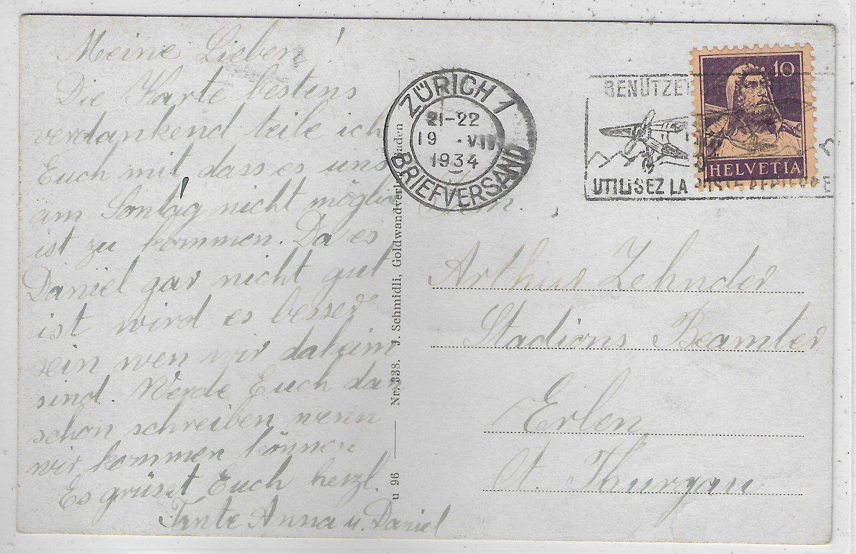Cartoline postali: Schloss Habsburg – Usato da Ettingen venduto da Kartenplanet 1