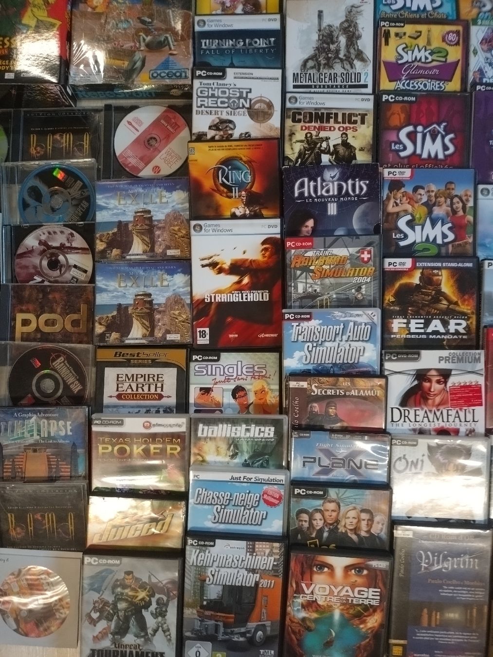 Giochi: Lot de Jeux PC CD-ROM divers – Usato da Farvagny-le-Grand venduto da LaCaverne 9