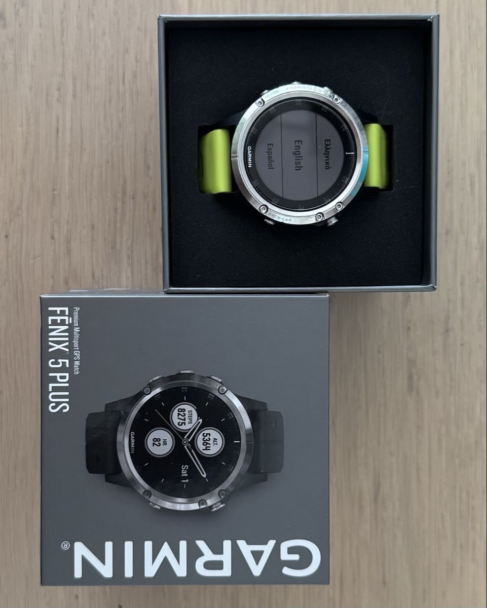 Garmin Smartwatch: Garmin Fenix 5 Plus (Silver) - 47mm – Gebraucht aus Vaglio von Irukaijiu 3