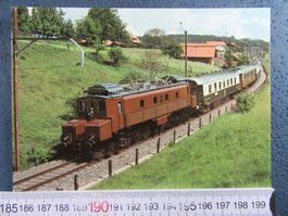 BAHN SCHWEIZ SBB Ce6/8 INTRAFLUG FORCH ZH FERENBALM 1981