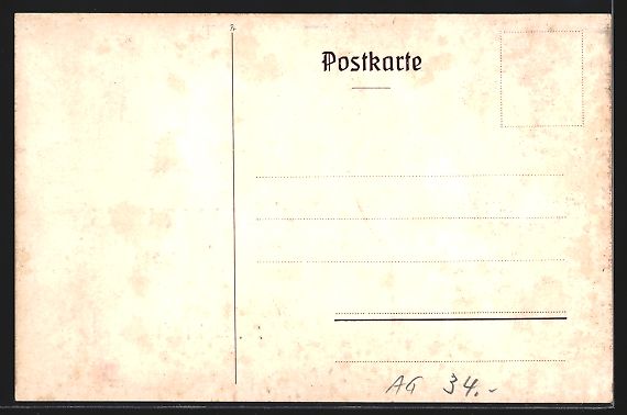 Cartoline postali: Wettingen, Bezirksgesangfest 1921, Mann  – Usato da Berlin venduto da bartko-reher 1