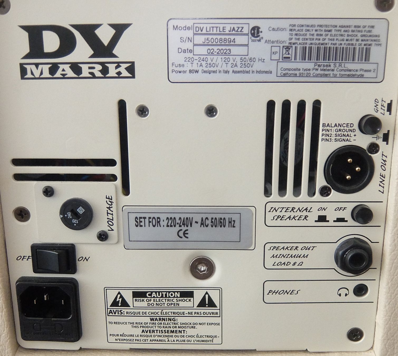 DV Mark Verstärker: DV-Mark Little Jazz Guitar Combo Amp – Gebraucht aus Basel von Elektronik_Markt 4
