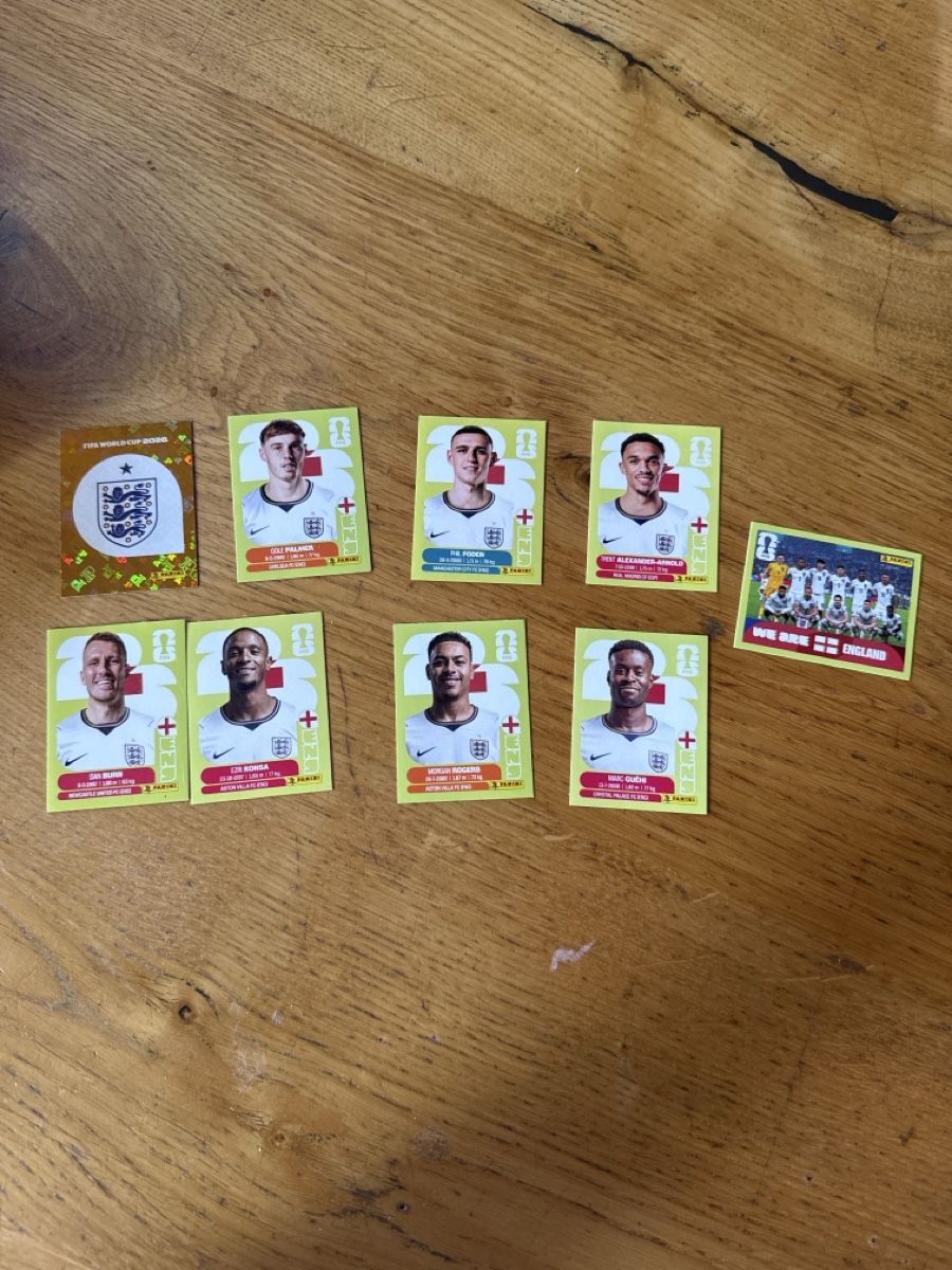 Panini Carte collezionabili: Panini 2026 9er Set ENG – Nuovo (secondo la descrizione) da Masein venduto da Buender45