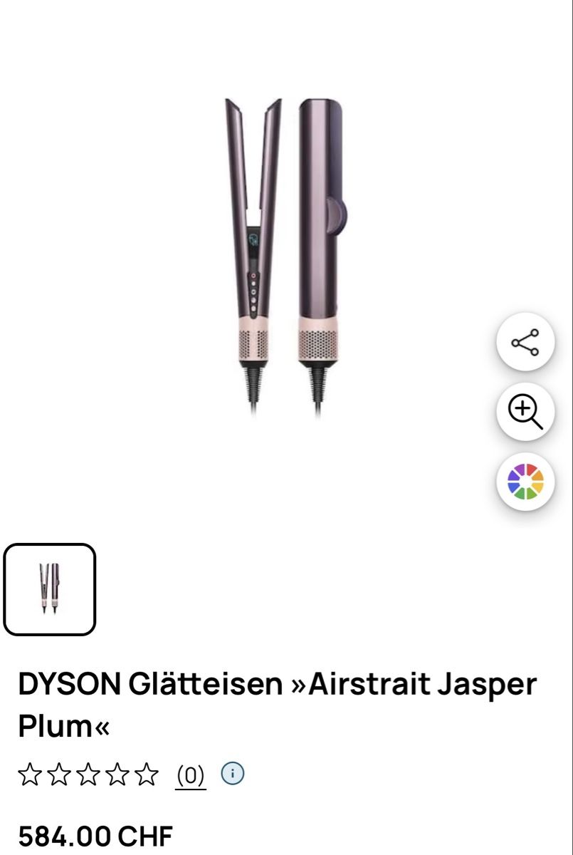 Dyson Sèche-cheveux: DYSON Glätteisen Airstrait – D'occasion à Sirnach par ayterzi 6