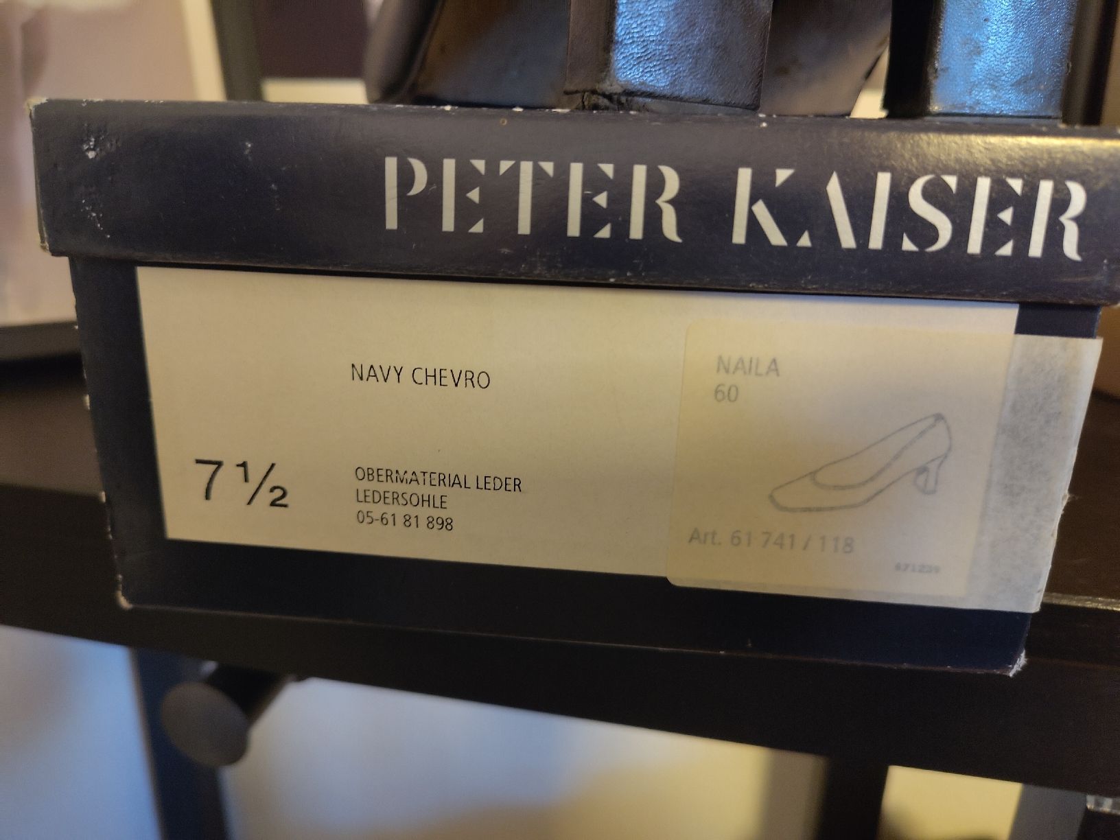 Kaiser Scarpe da donna: PETER KAISER - Retro Lederpumps, Gr. 41 – Usato da Zollikofen venduto da AliaRuna 3