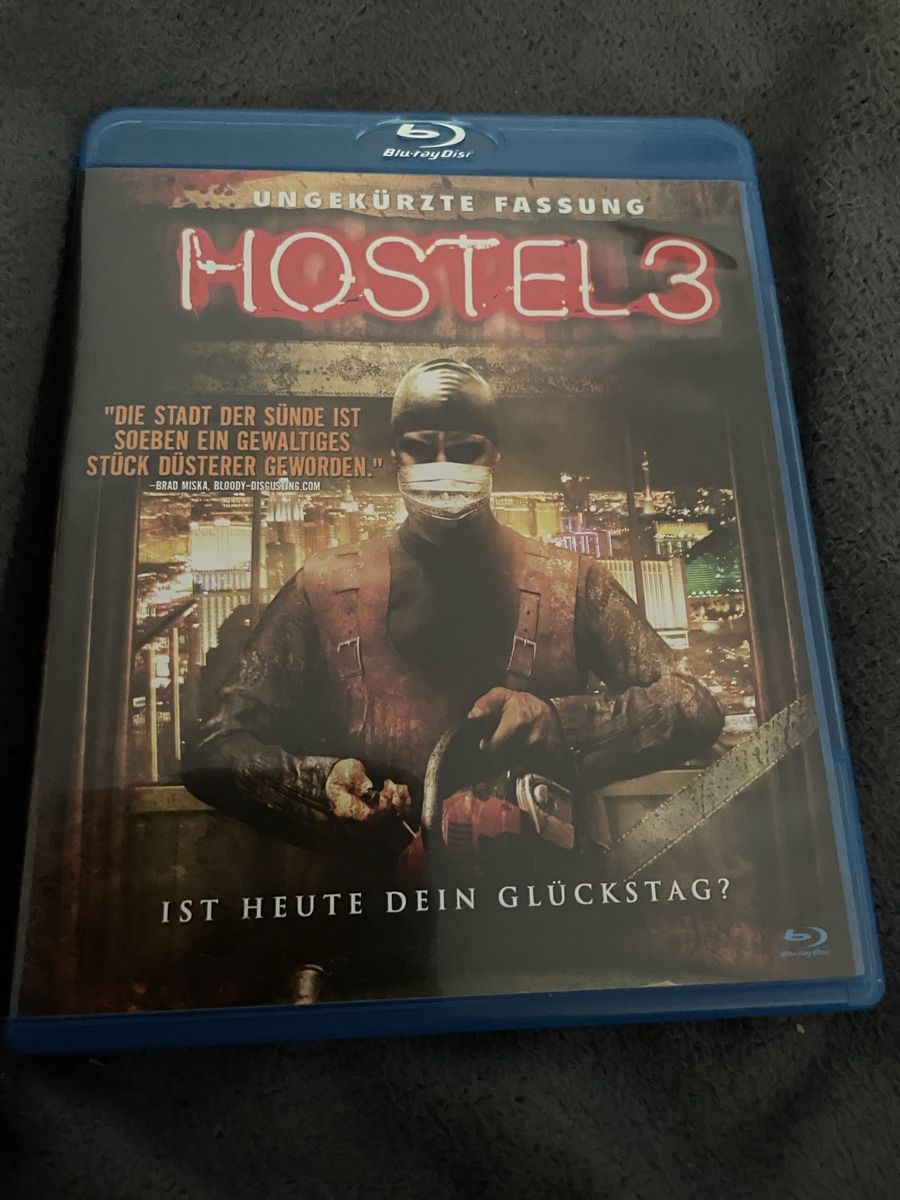 Tutti i DVDs: Hostel 3 – Usato da Winterthur venduto da Cobraforce