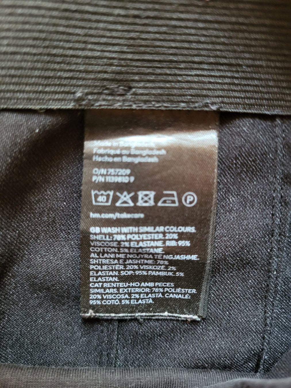 H&M Pantaloni: Zwei Umstandshosen Grösse L – Usato da Winterthur venduto da BOU002 2