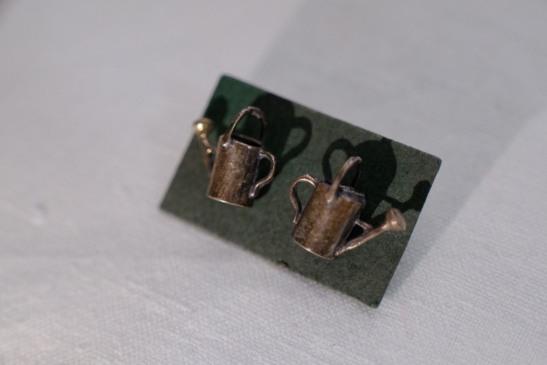 Orecchini pendenti & Orecchini a lobo: Silber 925 Ohrstecker/Anstecker - Sterling Giesskanne – Nuovo e nell'imballaggio originale da Fribourg venduto da Silver_Wat 1