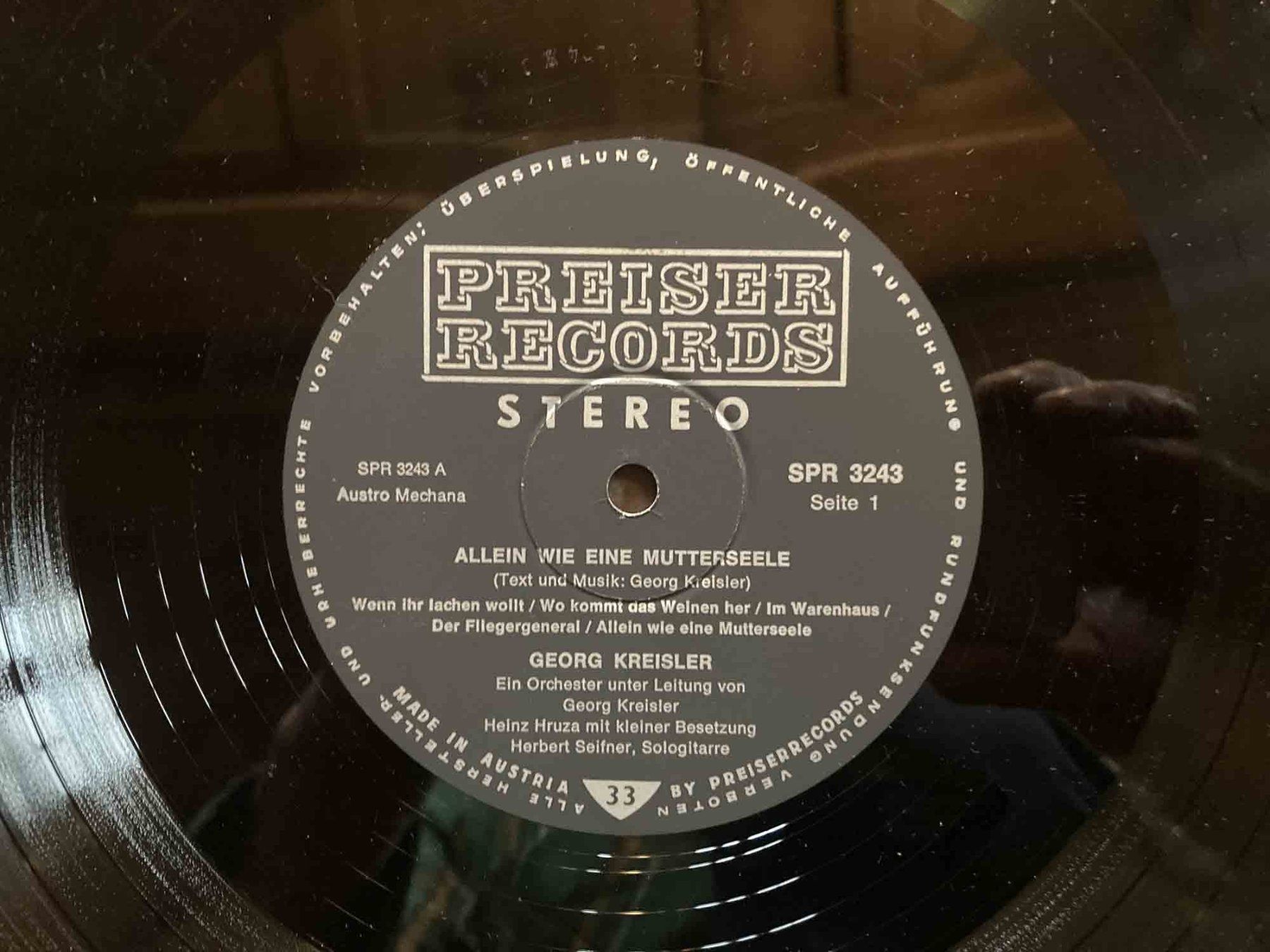 Schallplatten: Georg Kreisler "Allein wie eine Mutterseele" – Gebraucht aus Luzern von Needful_Things 2