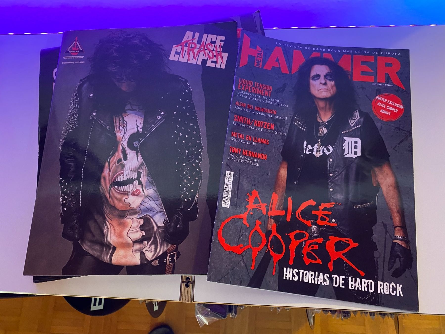 Riviste & Magazine: Alice Cooper Hefte, Notenbuch, Calender – Usato da Basel venduto da VinylLover68 5
