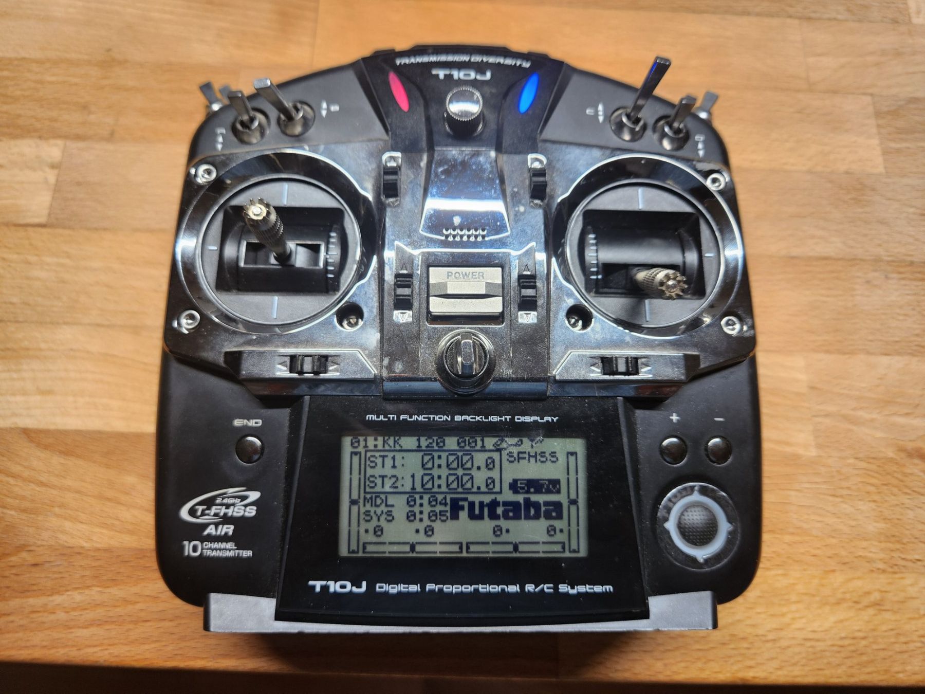 Futaba Telecomando: Futaba t10j – Usato da les bois venduto da pepito610