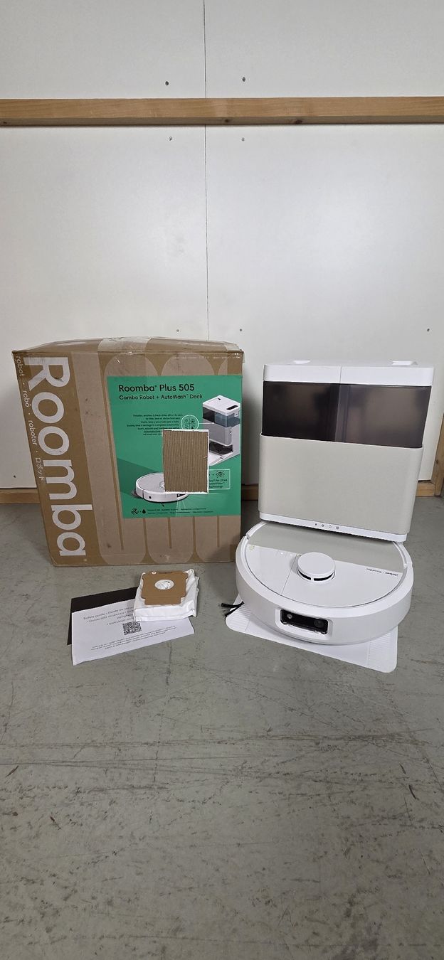 Irobot Staubsauger & Zubehör: iRobot Roomba Plus 505 Combo AutoWash – Gebraucht aus Küssnacht am Rigi von _DealFactory_