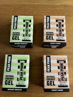 PEAK PUNK NATURAL ENERGY GEL 4 flavours assorted new