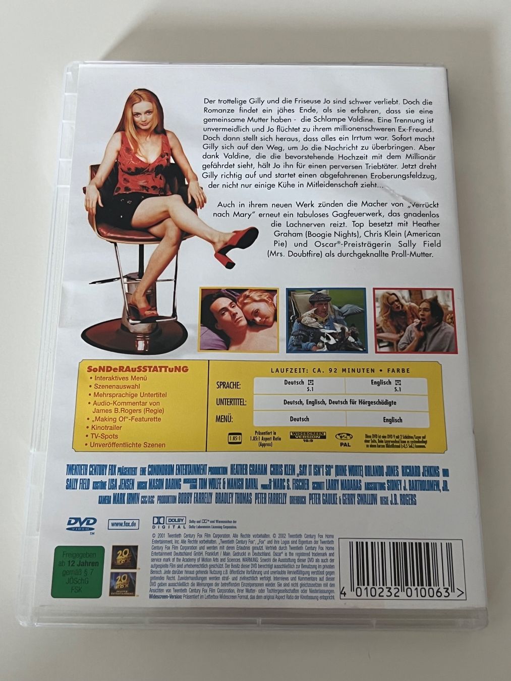 Tutti i DVDs: DVD Ohne Worte - Heather Graham – Usato da Altstätten SG venduto da sheamus 1