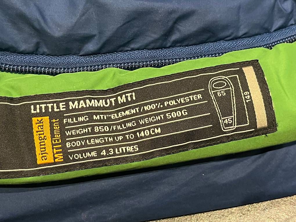 Ajungilak Sacchi a pelo: Kinder-Schlafsack – Usato da Reichenbach i.K. venduto da Arctica 1