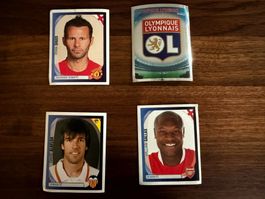 4x Panini Stickers Champions League 2007/2008