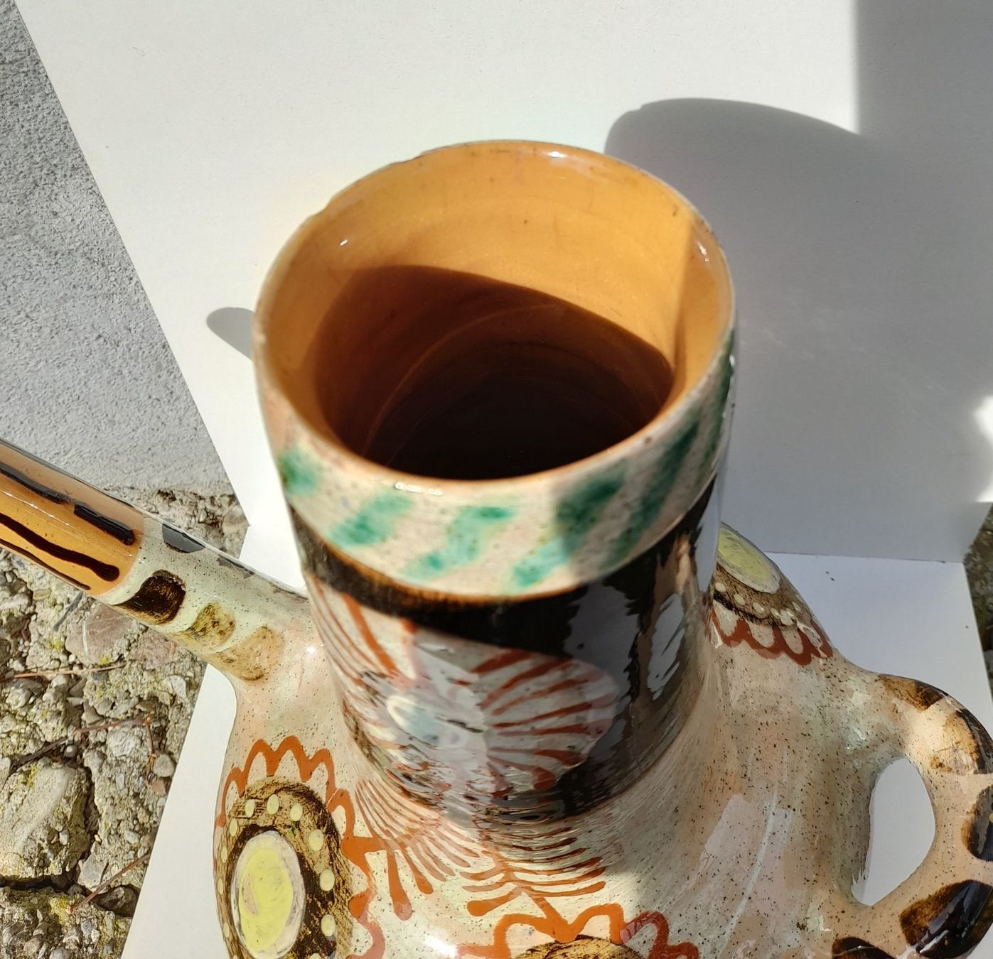 Teekannen: Bauernkeramik Kanne ev. Heimberg? – Gebraucht aus Haslen AI von Vintagelix 2