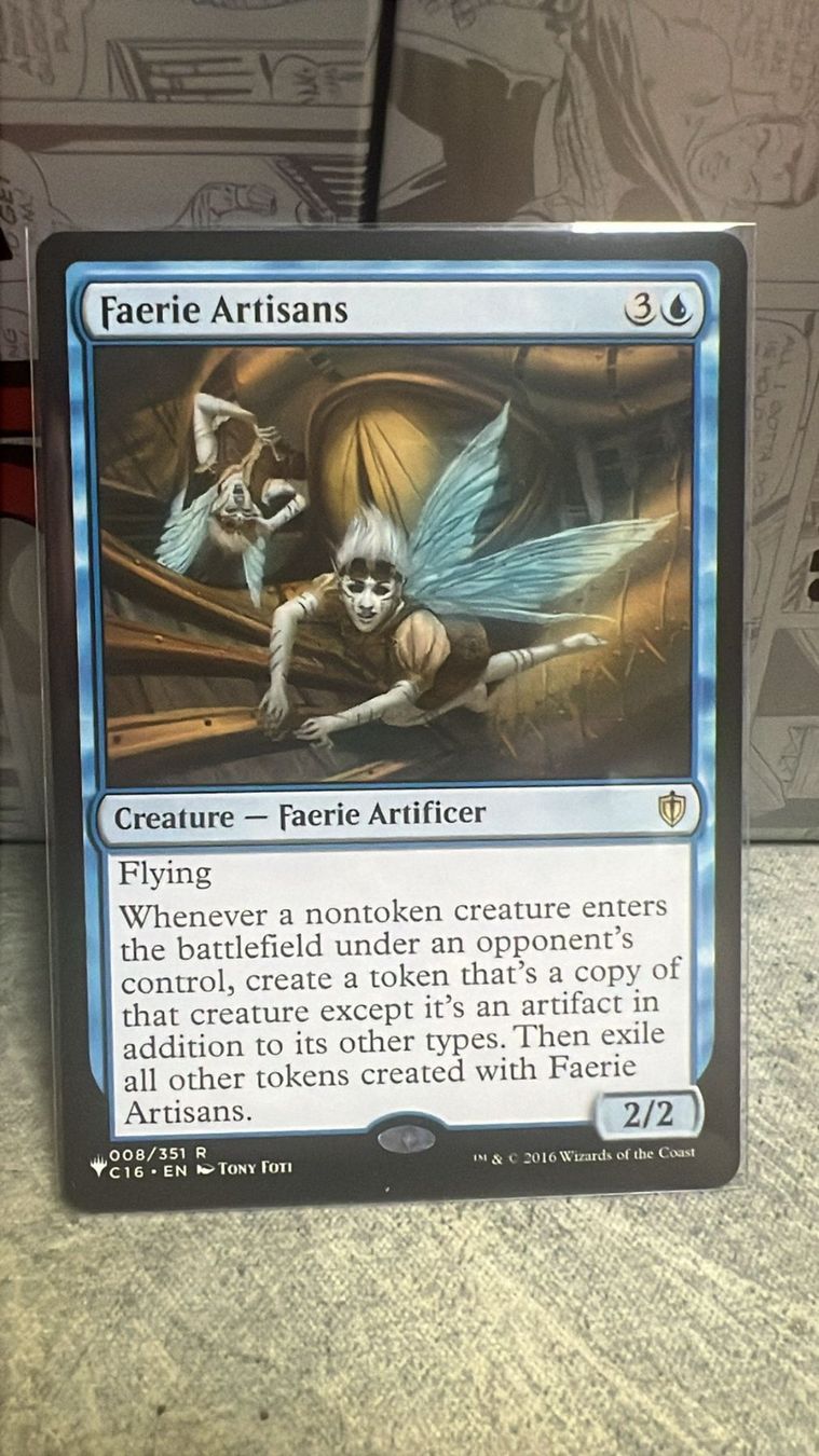 Magic The Gathering Carte collezionabili: Faerie Artisans – Nuovo (secondo la descrizione) da Wilen b. Wollerau venduto da GarruksShop