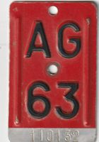 Alte Velonummer 1963