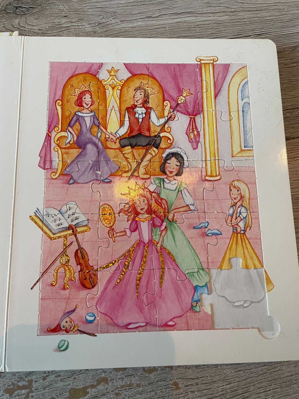 Libri: Puzzle Buch - Die kleine Prinzessin – Difettoso da Neftenbach venduto da Justine76 1